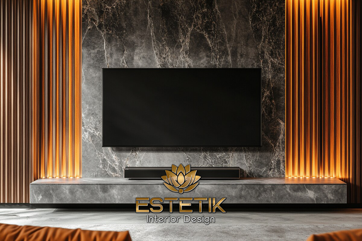 furnitur minimalis dengan warna yang harmonis