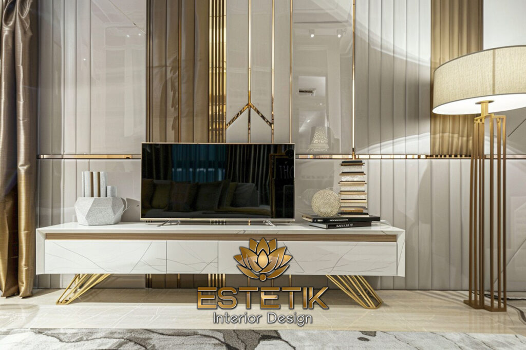 keselarasan desain dengan furnitur minimalis