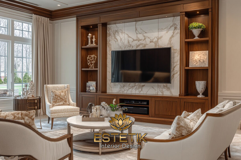 aksesori untuk menciptakan suasana hangat di ruang tamu