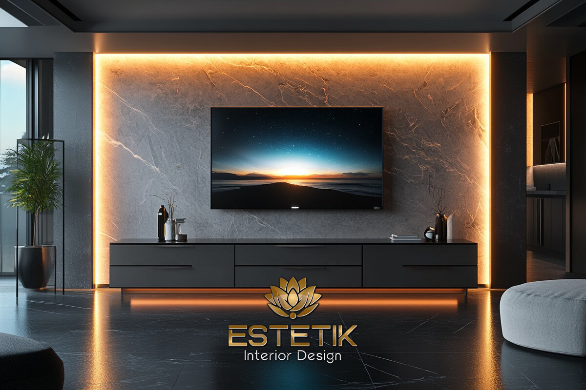 ruang tamu yang terhubung dengan alam