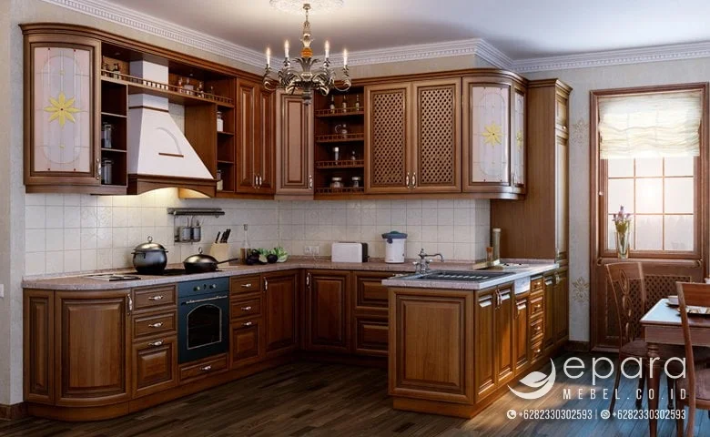 Area Kerja Nyaman di Dapur Fungsional